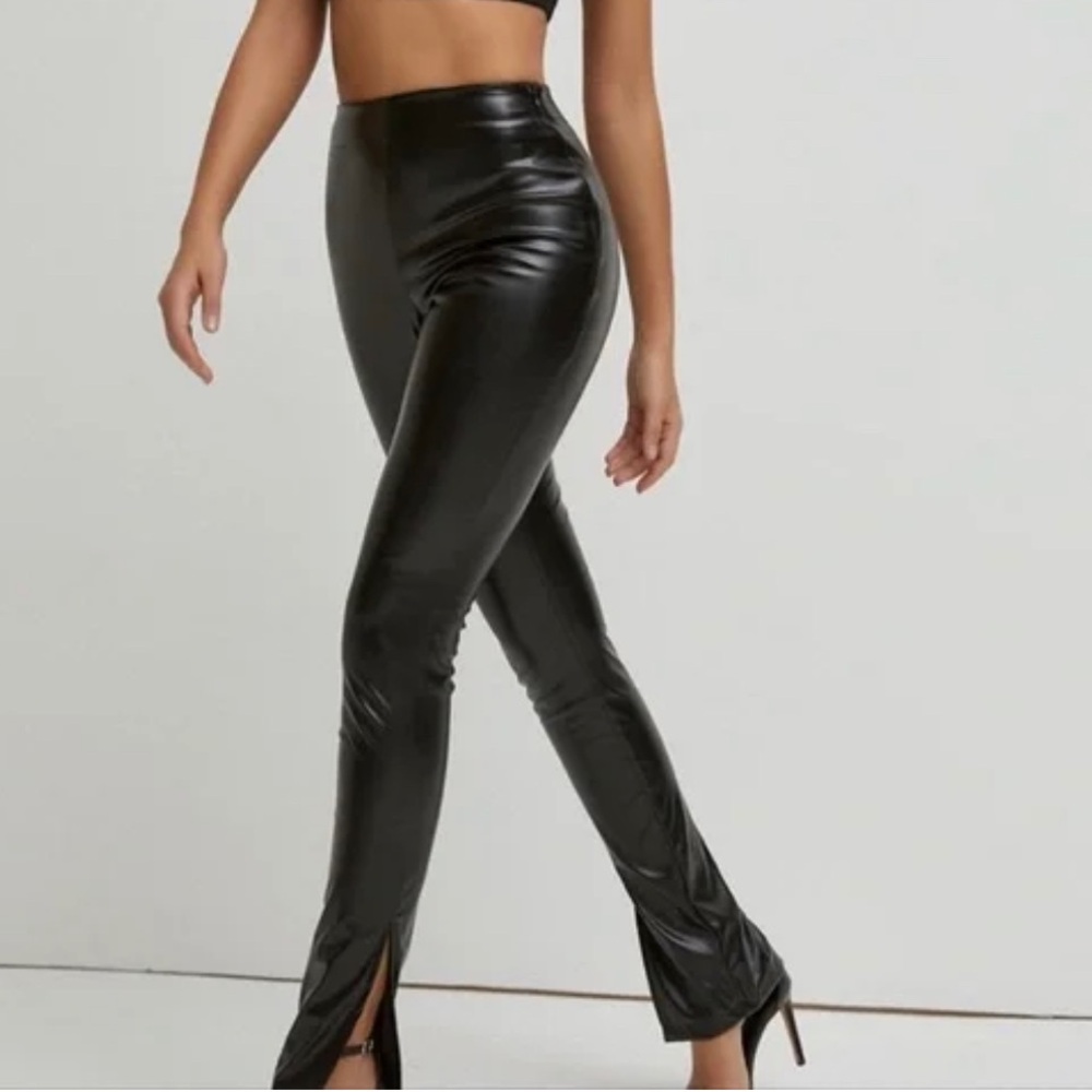 SBetro Faux Leather Pants - Size S
